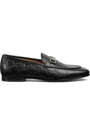 Gucci Sko, Dame, Sort, 38 1/2 EU, Tyl, Sort Loafer Mokkasiner Damesko