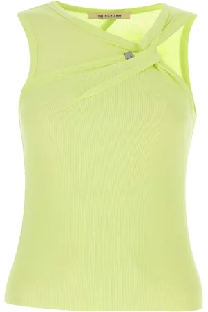 1017 ALYX 9SM Top, Dame, Gul, S, Bomuld, Ærmeløse toppe