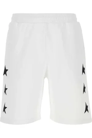 Golden Goose Shorts, Herre, Hvid, L, Bomuld, Hvide bomuld Bermuda shorts