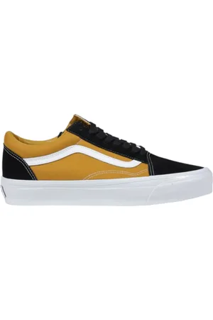 Vans Sko, Herre, Gul, 42 EU, Læder, Klassiske Ruskind Sneakers til Mænd