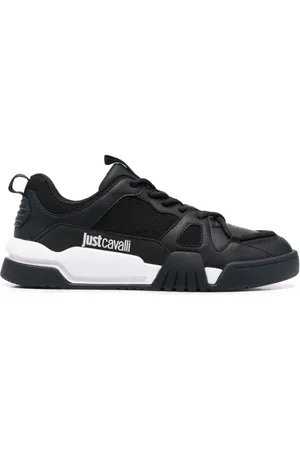 Roberto Cavalli Sko, Herre, Sort, 43 EU, Uld, Sneakers