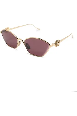 Loewe Tilbehør, Dame, Gul, 57 MM, Tyl, Lw40115U 30Y Solbriller