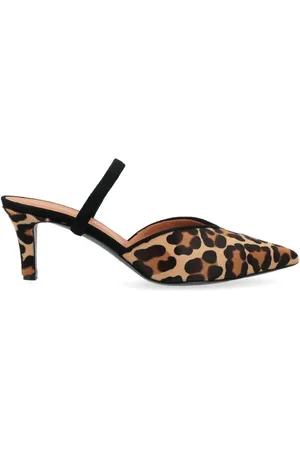 Via Roma Sko, Dame, Flerfarvet, 38 EU, Leopard Print Watch Strap