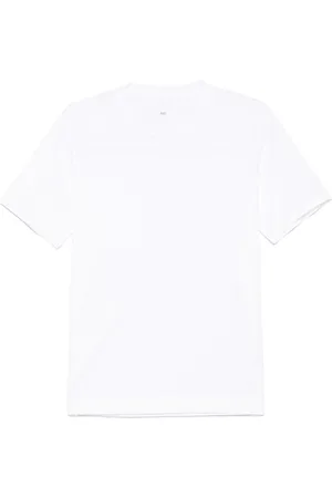 FEDELI Top, Herre, Hvid, XL, Bomuld, Bomuld T-shirt Made in Italy
