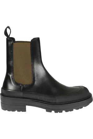 Alexander McQueen Sko, Dame, Sort, 41 EU, Læder, Læderstøvler til mænd