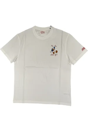 MC2 SAINT BARTH Top, Herre, , XL, Sort Donald T-shirt, varm stil