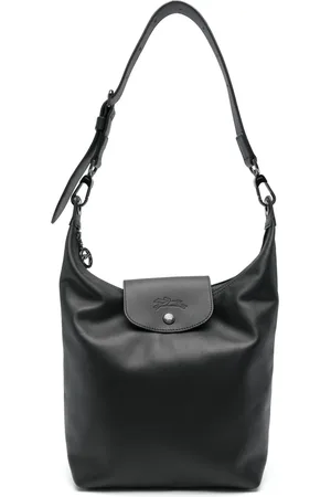 Longchamp Taske, Dame, Sort, ONE SIZE, Uld, Xtra Foldbar Taske i Sort