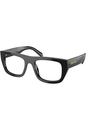 Prada Tilbehør, unisex, Sort, 51 MM, Uld, Stilfulde sorte solbriller