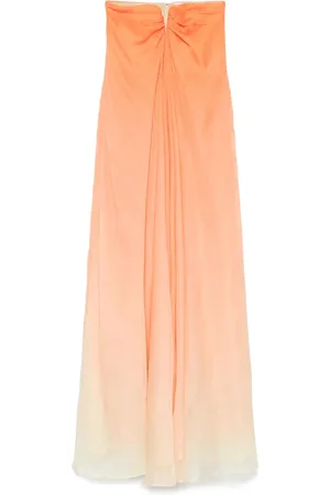 Cult Gaia Kjole, Dame, , XS, Ombre Strapless Sweetheart Kjole