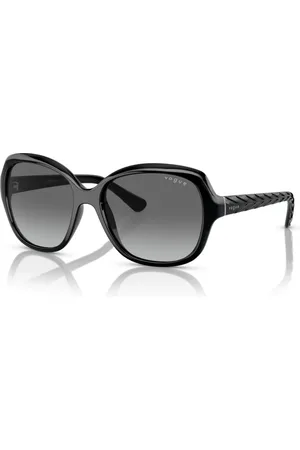 vogue Tilbehør, Dame, Sort, 56 MM, Forår/Sommer Kvinders Acetat Solbriller