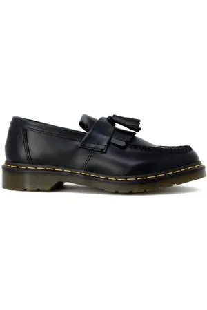 Dr. Martens Sko, Herre, Sort, 40 EU, Læder, Sort Læder Afslappet Amfibier med Hæl