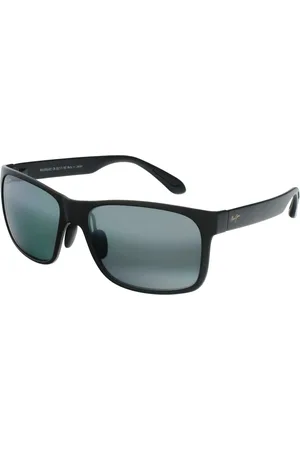 Maui Jim Tilbehør, Herre, Sort, 59 MM, Rød Sand Polariserede Solbriller