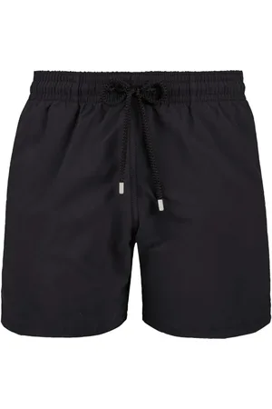 Vilebrequin Badetøj, Herre, Sort, L, Hurtigtørrende badeshorts med lommer