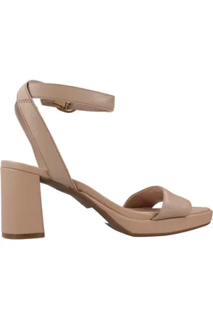 Clarks Sko, Dame, , 39 EU, Elegante højhælede sandaler til kvinder