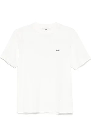 Autry Top, Dame, Hvid, L, Hvid Basic Tee Shirt