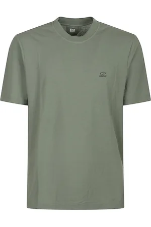 C.P. Company Top, Herre, Grøn, XL, Logo T-shirt