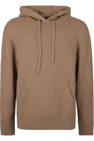 Ermenegildo Zegna Sweathshirts & Hoodies, Herre, Brun, 2XL, Uld, Stilfulde Sweaters Kollektion