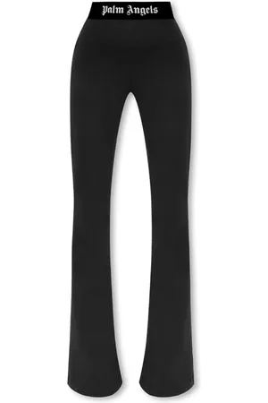 Palm Angels Bukser, Dame, Sort, L, Bomuld, Bomuldssweatpants