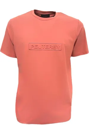 Peuterey Top, Herre, Lyserød, S, Bomuld, Herre Logo T-Shirt