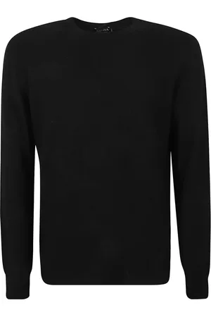 Ermenegildo Zegna Sweathshirts & Hoodies, Herre, Sort, 2XL, Uld, Stilfulde Sweaters Kollektion