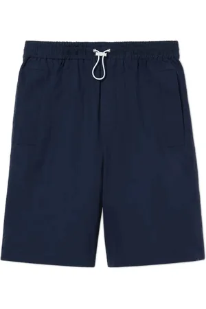 Gucci Shorts, Herre, Blå, L, Bomuld, Blå Bermuda Shorts til Mænd