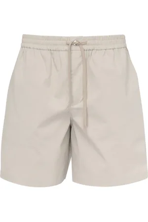 Maison Kitsuné Shorts, Herre, Hvid, 2XS, Uld, Afslappede elastiske shorts