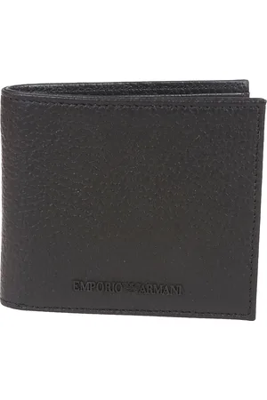 Emporio Armani Tilbehør, Herre, Sort, ONE SIZE, Uld, Stilfulde Punge og Kortholdere