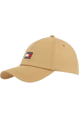 Tommy Hilfiger Tilbehør, Dame, , ONE SIZE, Bomuld, Broderet logo kasket - Grøn
