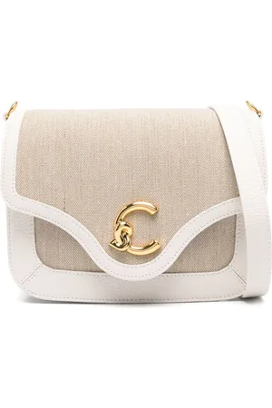 Coccinelle Taske, Dame, Lyserød, ONE SIZE, Uld, Rosa Skuldertaske med Foldover Top
