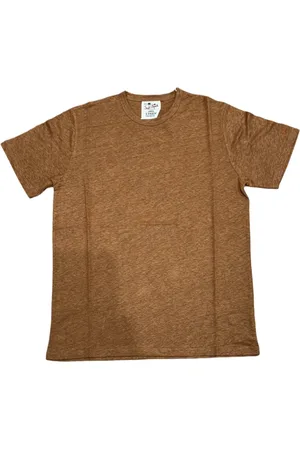 MC2 SAINT BARTH Top, Herre, Brun, M, Linned, Linned T-shirt