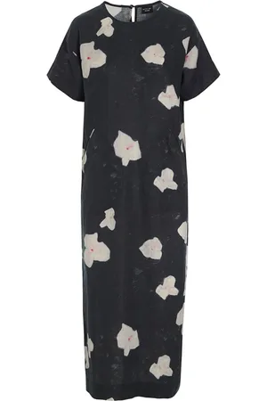 Bitte Kai Rand Kjole, Dame, Sort, M, Uld, Pink Pansy Kjole Harukaze Stil