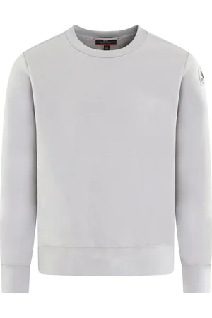 Parajumpers Sweathshirts & Hoodies, Herre, Grå, M, Uld, Crew Neck Sweater Grå