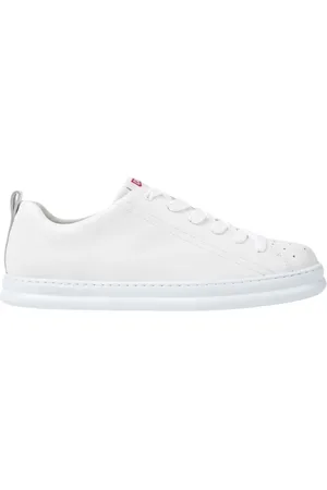 Camper Sko, Herre, Hvid, 43 EU, Læder, Hvid læder sporty sneaker Runner