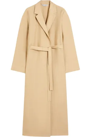 Max Mara Frakke, Dame, Gul, M, Uld, Stilfulde Vinterfrakker Samling