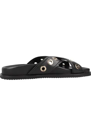 Gioseppo Sko, Dame, Sort, 39 EU, Uld, Stilfulde Sandal Sliders