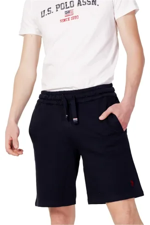 U.S. Polo Assn. Shorts, Herre, Blå, 2XL, Bomuld, Shorts