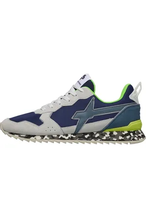W6YZ Sko, Herre, Flerfarvet, 40 EU, Suede, Technical fabric and suede sneakers Jet-M.