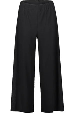 Betty Barclay Bukser, Dame, Sort, 4XL, Elastisk talje Culotte Trendy Stil