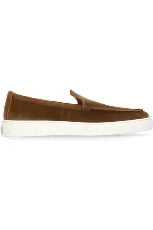 Woolrich Sko, Herre, Brun, 44 EU, Læder, Brune ruskindslæder loafers til mænd