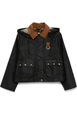 Barbour Jakke, Dame, Sort, XS, Uld, Stilfuld voksjakke til kvinder