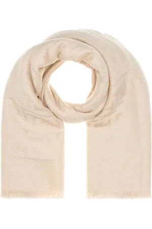 Fendi Tilbehør, Dame, , ONE SIZE, Uld, Jacquard Tørklæde