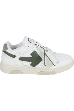 OFF-WHITE Sko, Herre, Hvid, 39 1/2 EU, Læder, Hvide Militær Sneakers