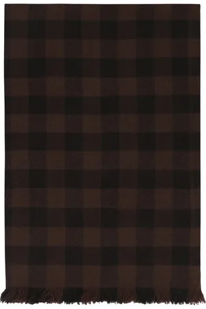 Rick Owens Tilbehør, Herre, Sort, ONE SIZE, Uld, Luksus Uld Cashmere Tørklæde