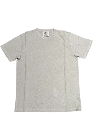 MC2 SAINT BARTH Top, Herre, Grå, M, Linned, Linned T-shirt