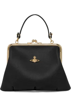 Vivienne Westwood Taske, Dame, Sort, ONE SIZE, Uld, Elegant Skuldertaske til Kvinder