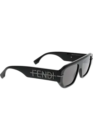 Fendi Tilbehør, unisex, Sort, ONE SIZE, Uld, Stilfulde solbriller med unikt design