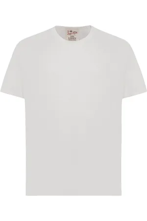 MC2 SAINT BARTH Top, Herre, Hvid, M, Linned, Linned Ecstasea T-Shirt