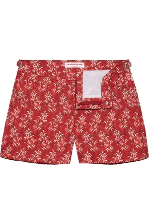 Orlebar Brown Badetøj, Herre, Rød, W34, Polyester, Hurtigtørrende 