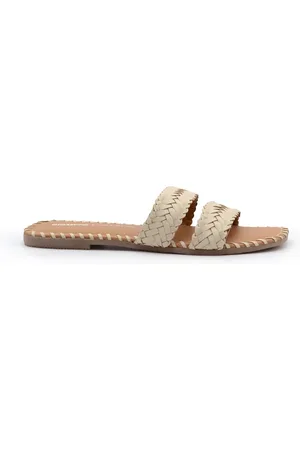 Gioseppo Sko, Dame, , 39 EU, Læder, Creme Læder Flet Sandaler