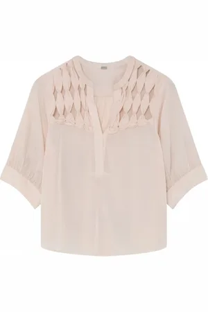 gustav Bluser & Skjorter, Dame, , M, Polyester, Elegant Skjortebluse med V-hals